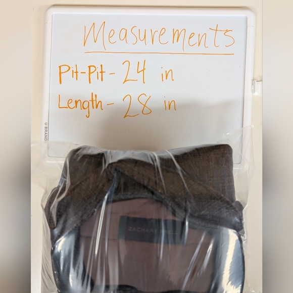 Zachary Prell Jacket Mens L Wool Blend Full Zip Quilted Lined Bomber Jacket Coat - Picture 13 of 13